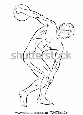 Discus Thrower Stock Images, Royalty-Free Images & Vectors | Shutterstock