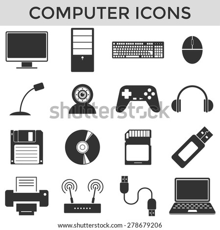 Computer Silhouette Stock Images, Royalty-Free Images & Vectors ...