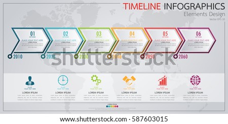process infographic template