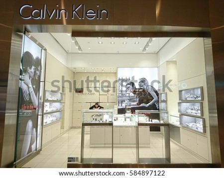 SELANGOR, MALAYSIA- 22 FEBRUARY 2017: Calvin Klein store in IOI City Mall, Putrajaya , Malaysia