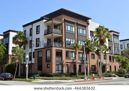 Beautiful Modern Apartment Buildings Playa Vista Stock Foto ... Beautiful Modern Apartment Buildings Playa Vista Stock Foto ...