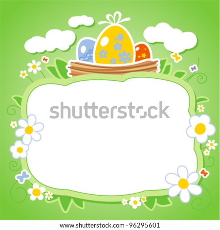 easter card template