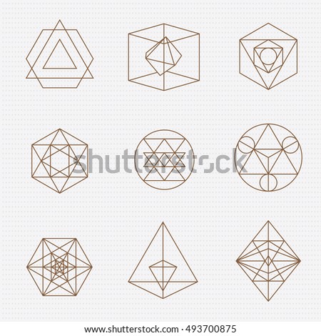 sacred geometry vector