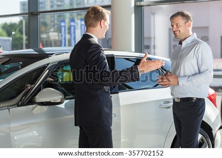 Young Man Bought New Car Car Stock Photo 357702194 - Shutterstock