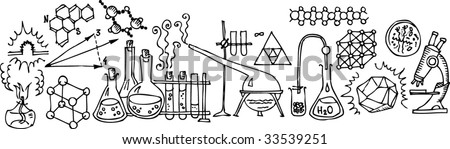 Chemistry Lab Stock Vector 22238680 - Shutterstock