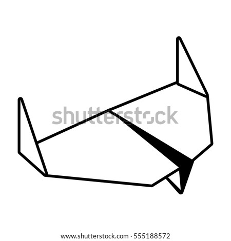 Paper Plane Tutorial Step By Step Stock Vector 94294990 - Shutterstock