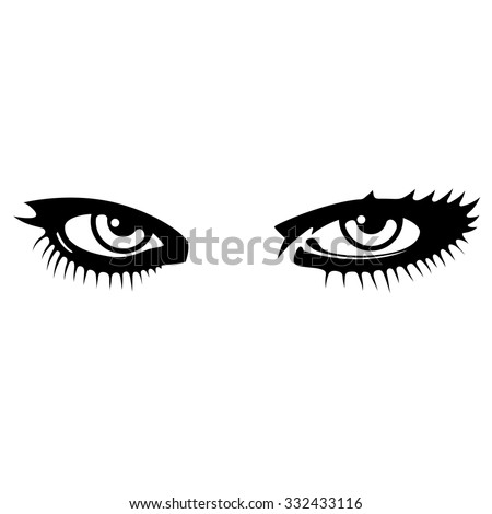 https://thumb9.shutterstock.com/display_pic_with_logo/2801599/332433116/stock-vector-beautiful-woman-eyes-vector-illustration-ink-drawing-black-and-white-332433116.jpg