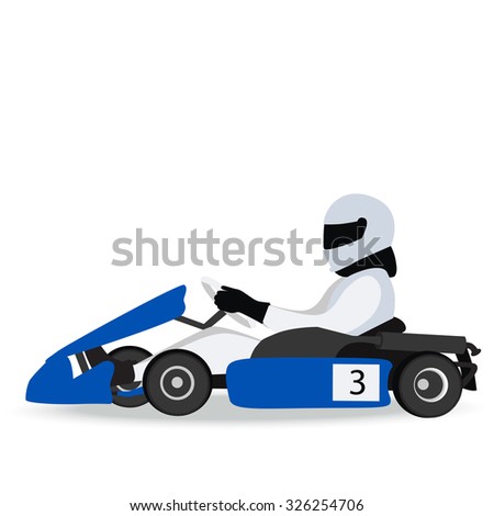 Kids Go Kart Stock Vectors & Vector Clip Art | Shutterstock