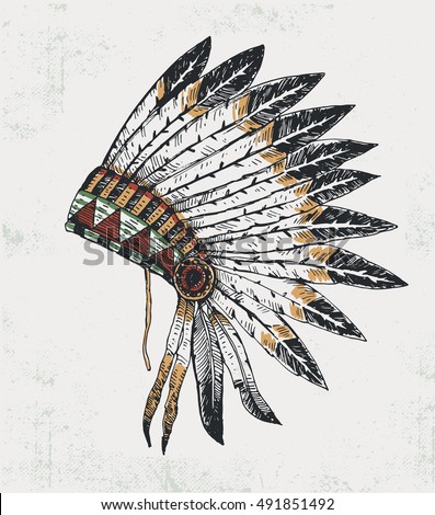 Vintage Native Tribe Stock Photos, Royalty-Free Images & Vectors ...