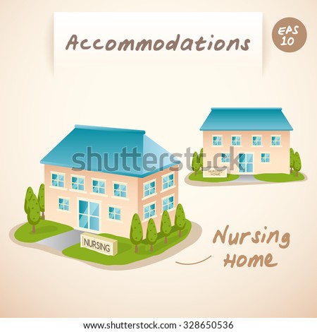 nursing home vector Stock Building Royalty Nursing Images, Images Home Free