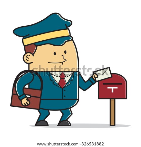 Mailman Stock Vectors & Vector Clip Art | Shutterstock