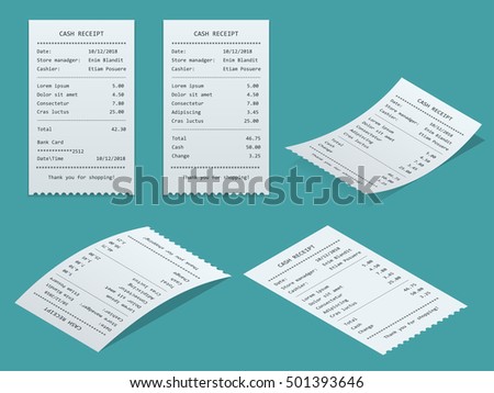 Download Receipts Stock Images, Royalty-Free Images & Vectors | Shutterstock