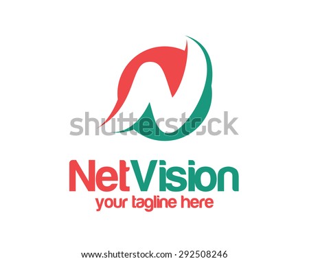 n style logo vector Vectors type Images Stock Royalty N & Images, Free