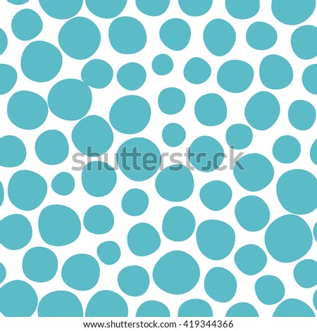 Polka Dot Pattern Seamless Background Stock Vector 283180808 - Shutterstock