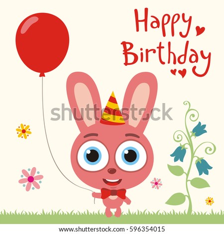 stock-vector-happy-birthday-funny-bunny-