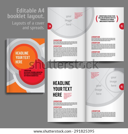 book layout template