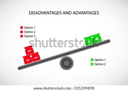 Download Balance Disadvantages Favoring Over Advantages Positive ...