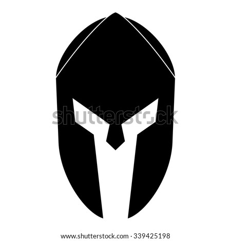 Spartan Helmet Stock Vector 339425198 - Shutterstock