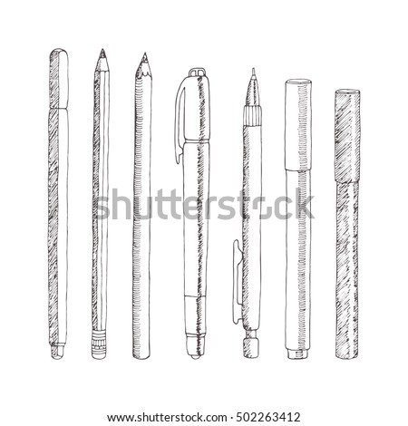 Pencil Sketch Stock Images Royalty-Free Images Vectors