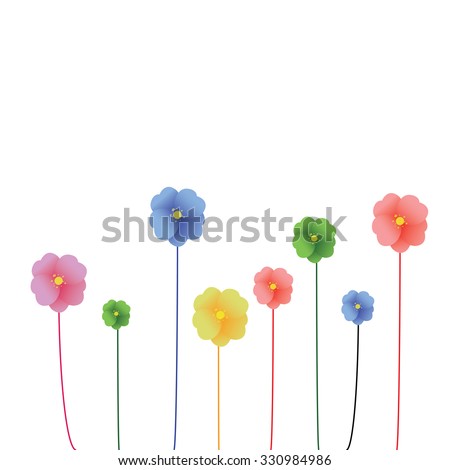 Colorful flowers