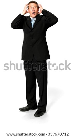 Man Suit Isolated St