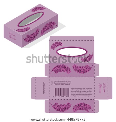 tissue box template