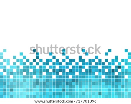 Abstract Square Pixel Mosaic Background Stock Vector 38977969 ...