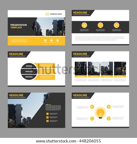 blue abstract presentation templates infographic elements stock blue abstract presentation templates infographic elements stock, Powerpoint templates