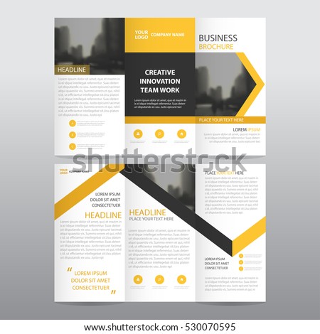 tri fold book report template