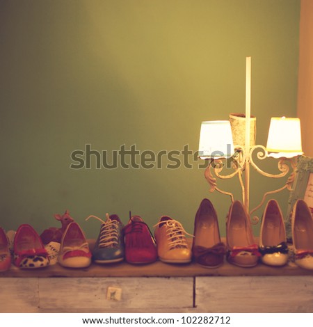 Vintage Shoes Stock Images Royalty Free Vectors Vintage Shoes Stock Images Royalty Free Vectors