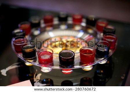Drinking roulette board game rules