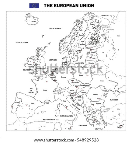 map of europe with capitals pdf