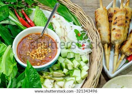 Nham due, Vietnamese food