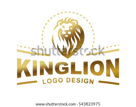 gold lion logo