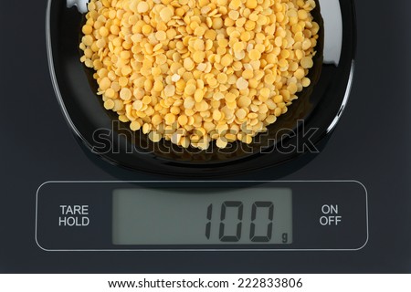 visual representation of 100 grams