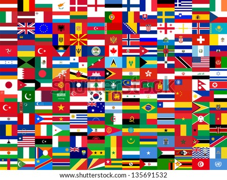 Flags Of The World Stock Photos, Royalty-Free Images & Vectors ...