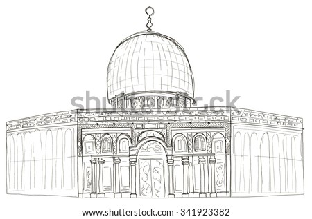 Dome Of The Rock Stock Illustrations & Cartoons | Shutterstock