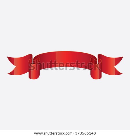 Ribbon Vector Banners Stock Vector 370585148 - Shutterstock