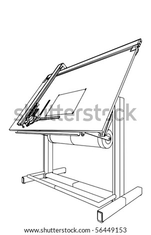 Drafting Table Stock Vectors & Vector Clip Art | Shutterstock