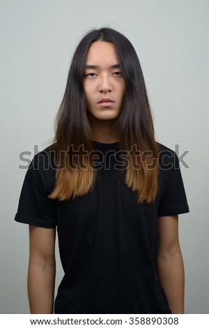American bukkake brooke scott Asian guy long hair