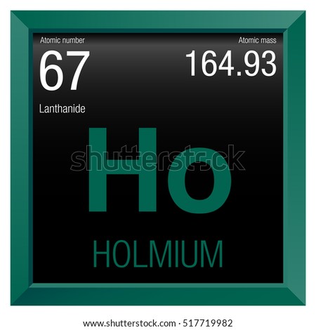 periodic atomic table number 67 & Images Royalty Vectors Free Holmium Stock Images,