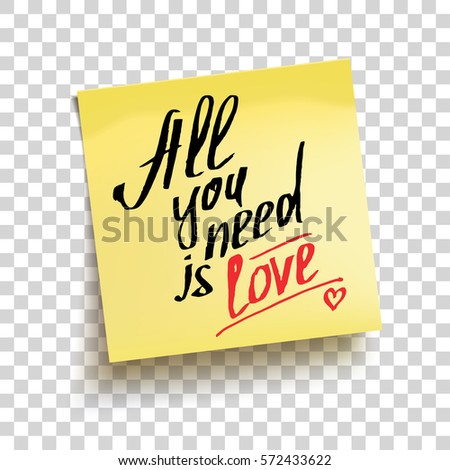 All you need is love essays