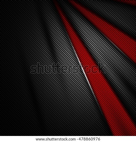 material carbon background Black Fiber Orange Carbon Background Illustration Stock 3d