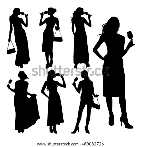 https://thumb9.shutterstock.com/display_pic_with_logo/3215759/480082726/stock-vector-vector-set-of-silhouette-young-elegant-women-dressed-in-evening-dress-holding-wine-glasses-with-a-480082726.jpg
