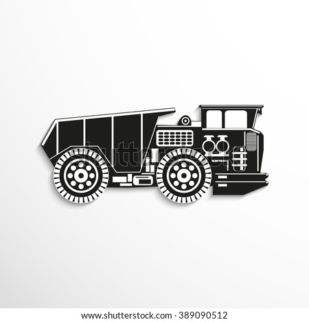 Winter Service Vehicle Sketch Snow Removal Stock Vector 523118545