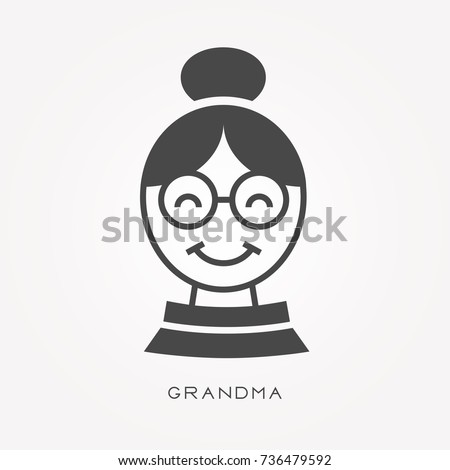 Download Grandma Silhouette Stock Images, Royalty-Free Images ...
