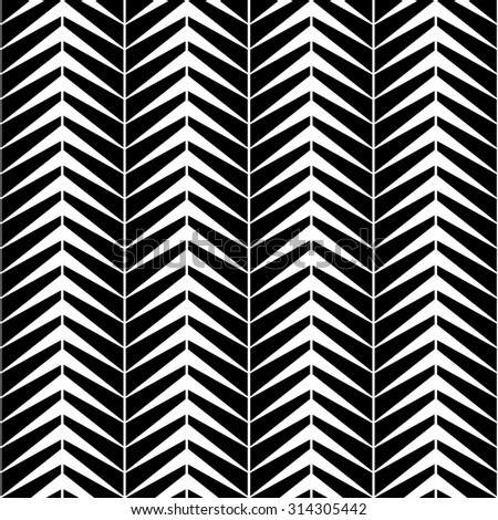 Repeating Vector Herringbone Pattern Black Gray Stock Vector 9154762