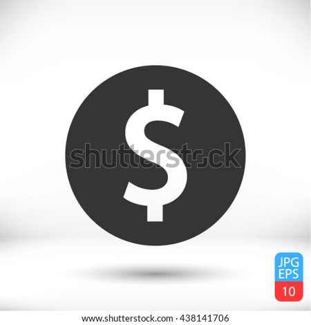 Money Vector Icon Stock Vector 438141706 - Shutterstock