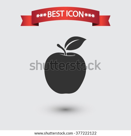 Apple icon vector