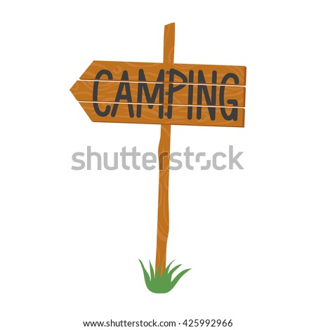 Set Camping Equipment Symbols Hike Collection Stock Vector 405233905 ...